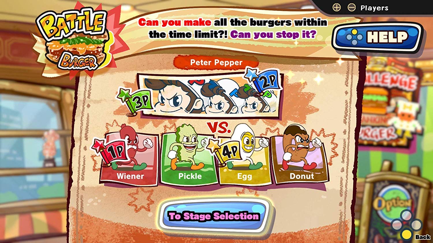 BurgerTime Party!