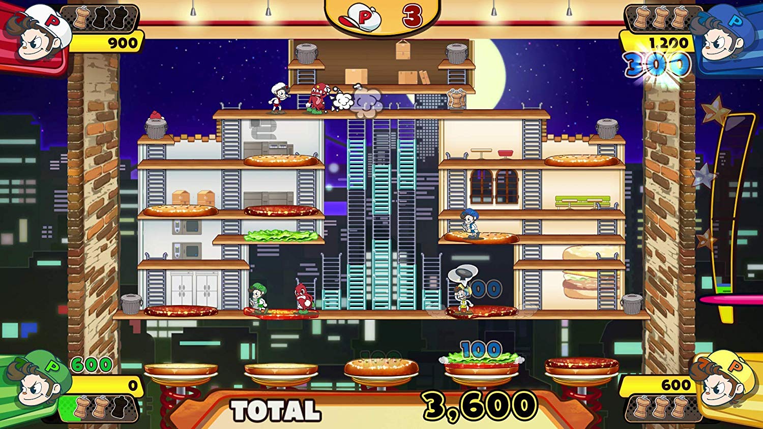 BurgerTime Party!