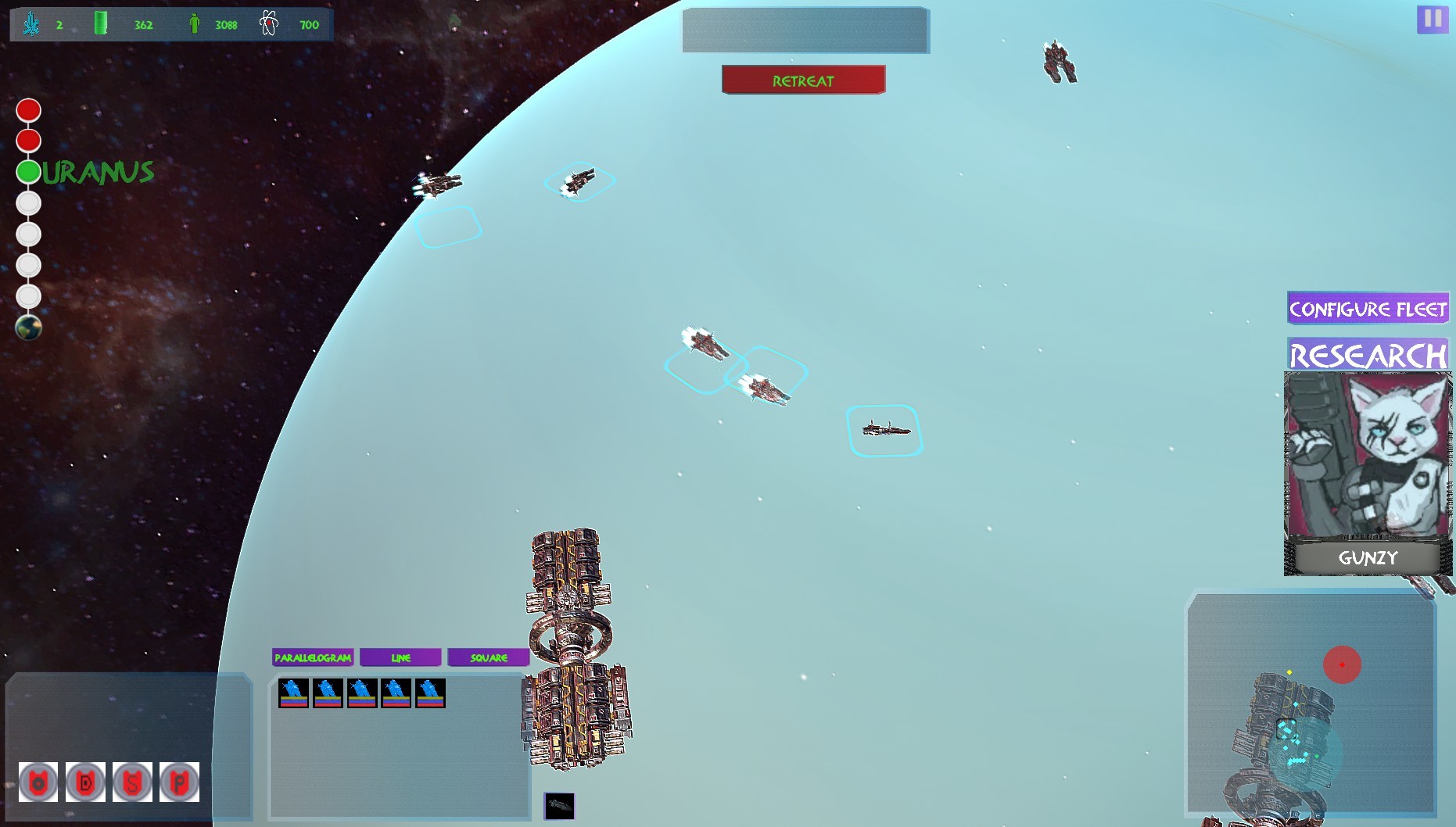 Grimalkin: Solar Defense Force