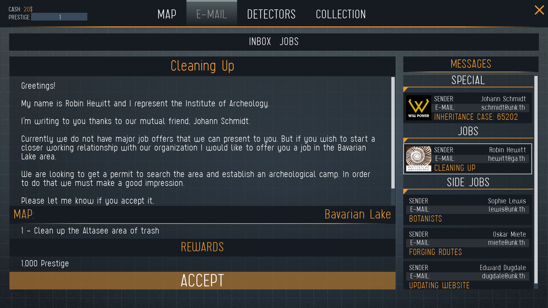 Treasure Hunter Simulator