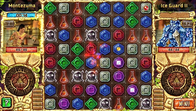 Treasures of Montezuma: Arena