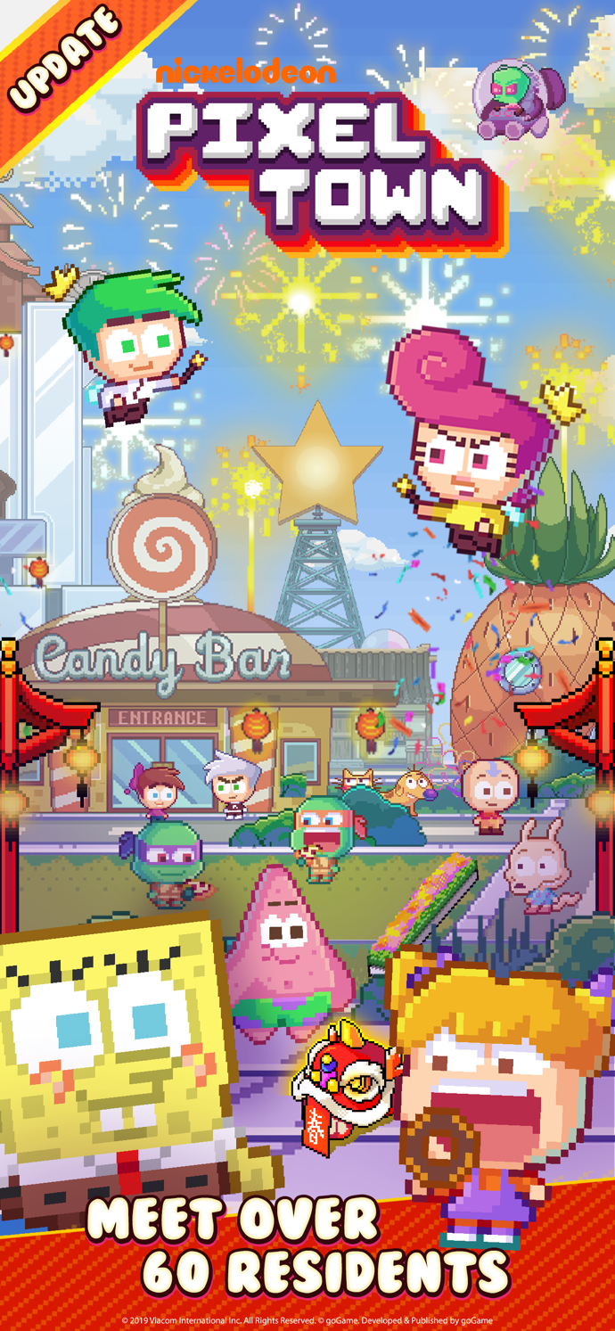 Nickelodeon Pixel Town