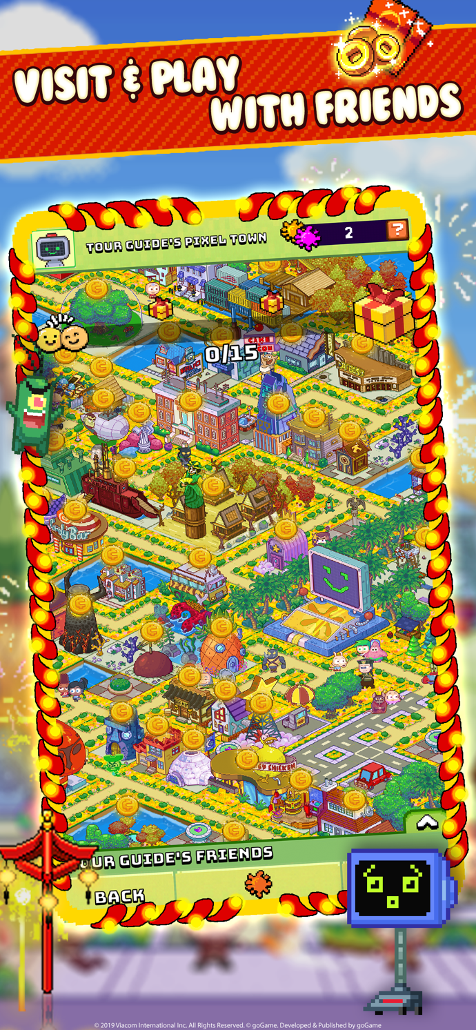 Nickelodeon Pixel Town