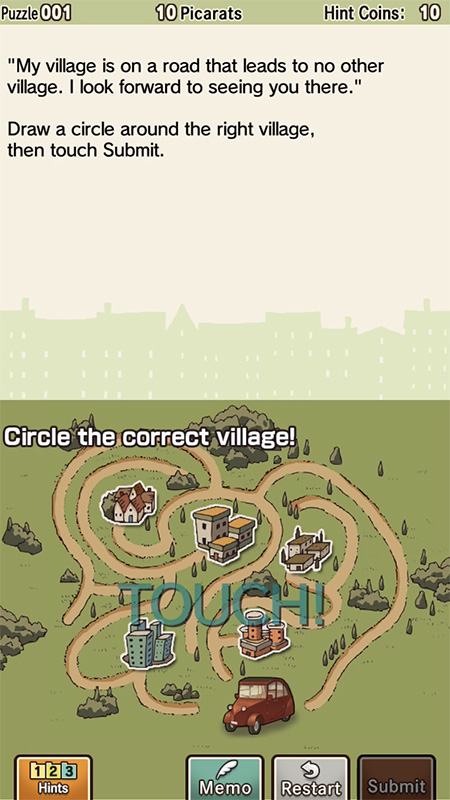 Professor Layton and the Curious Village HD for Mobile