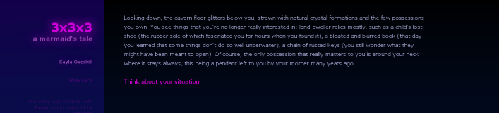 3x3x3: A Mermaid’s Tale