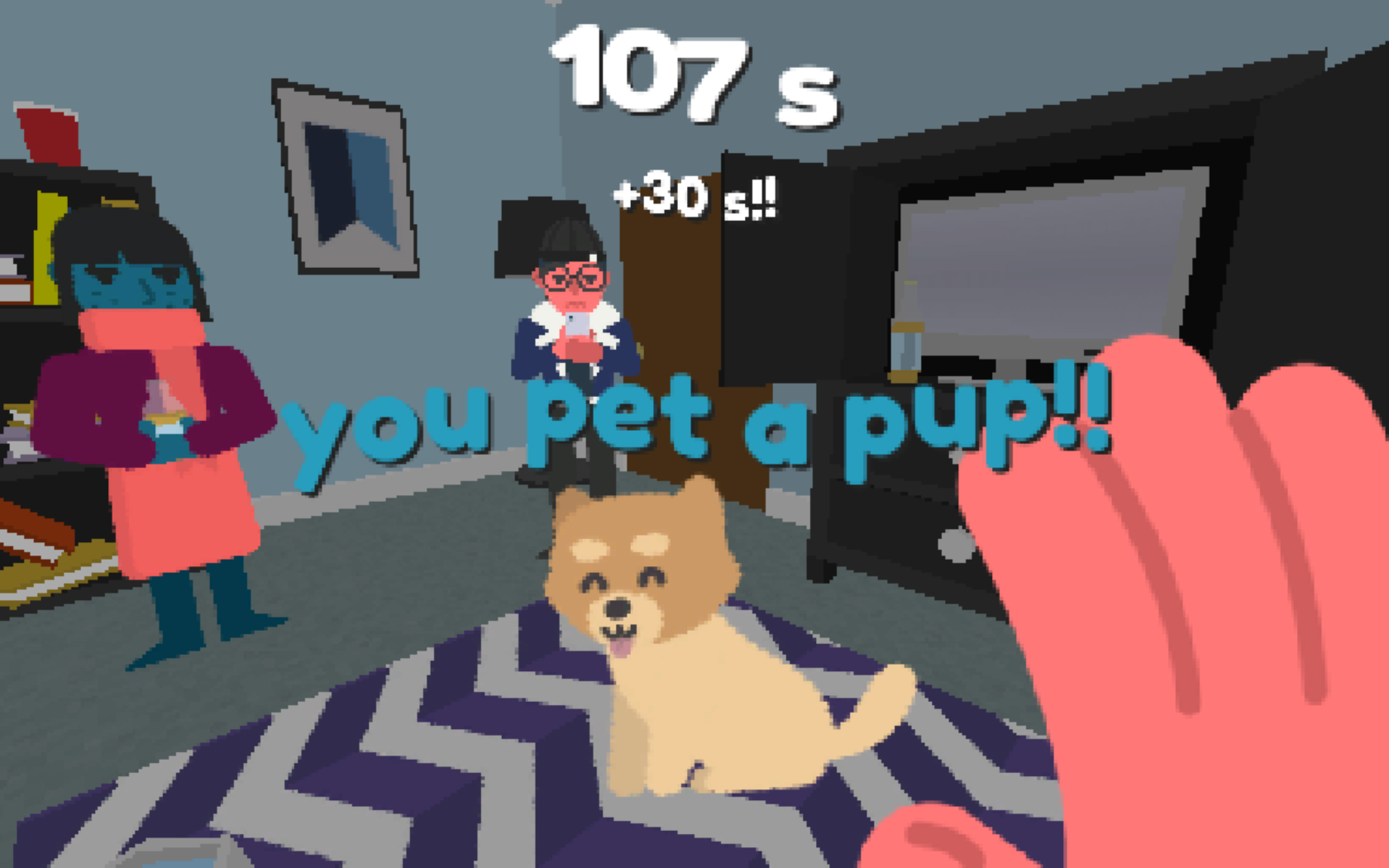 Pet the Pup at the Party