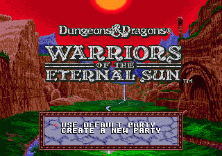 Dungeons &amp; Dragons: Warriors of the Eternal Sun