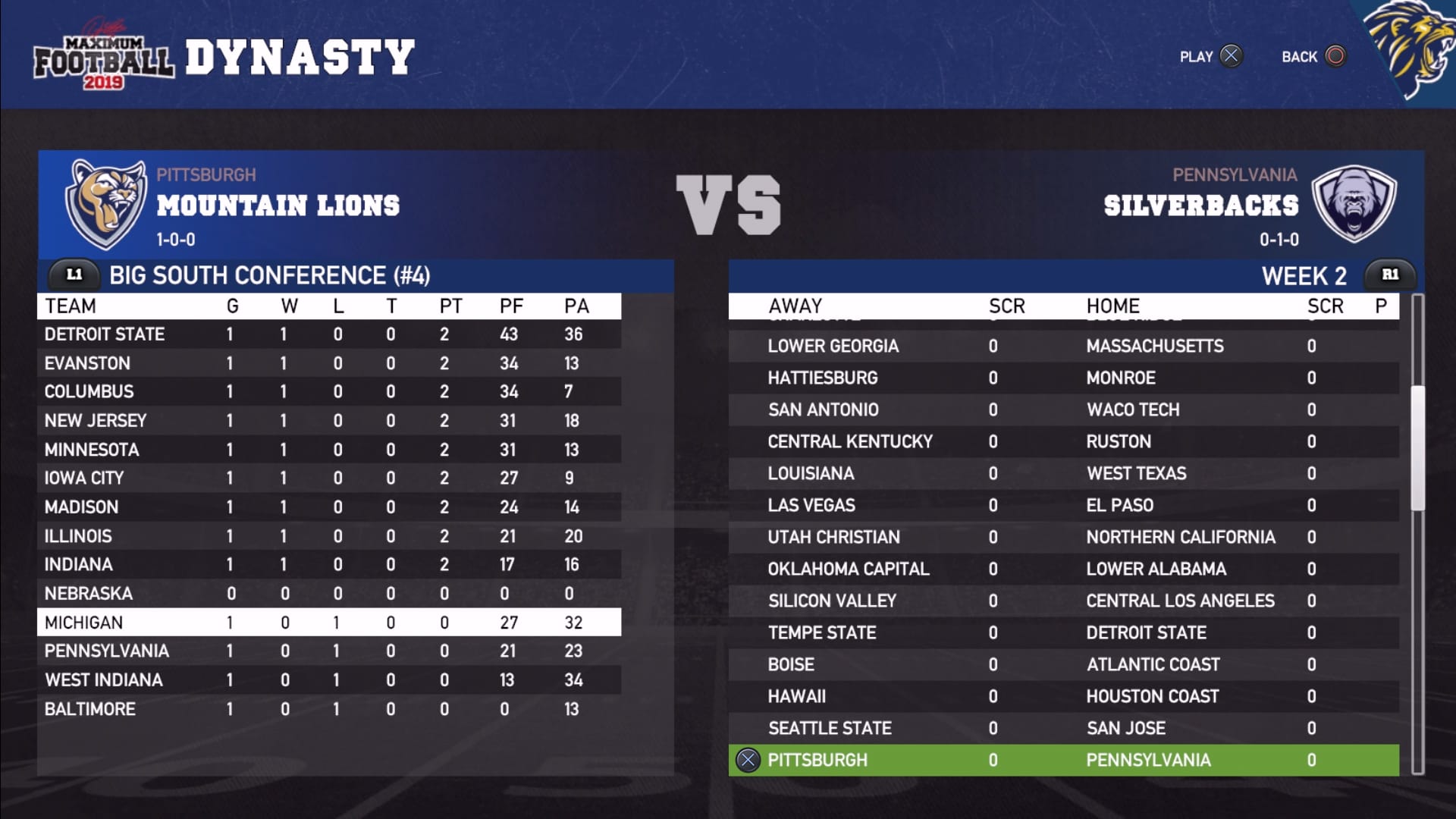 Maximum Football 2019