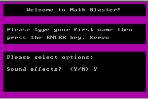 Math Blaster!