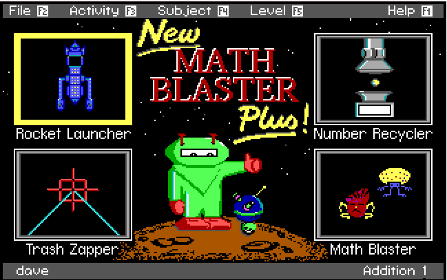 Math Blaster Plus!
