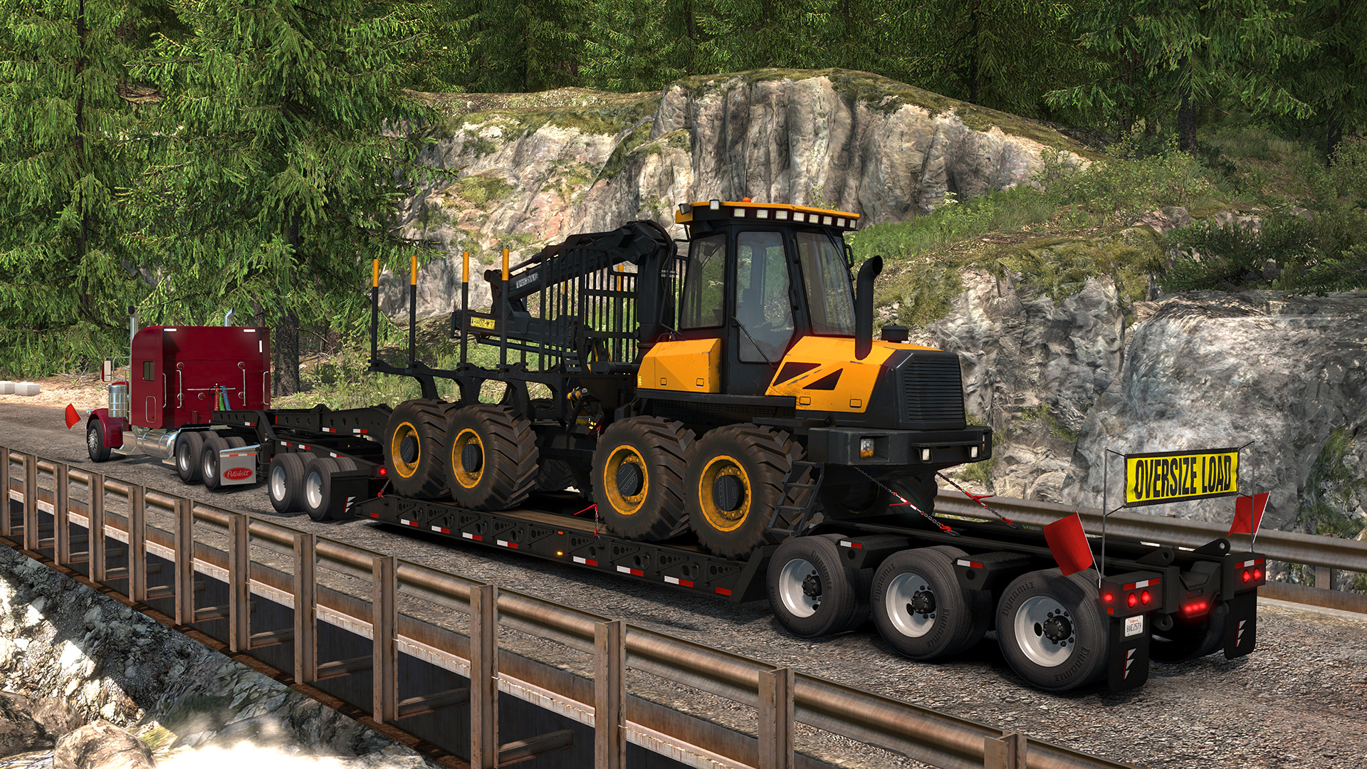 American Truck Simulator: Forest Machinery
