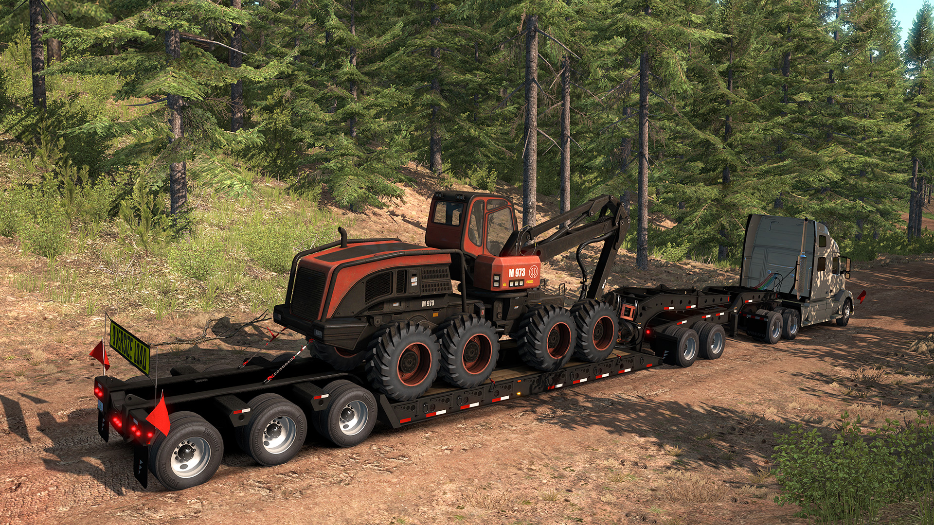 American Truck Simulator: Forest Machinery