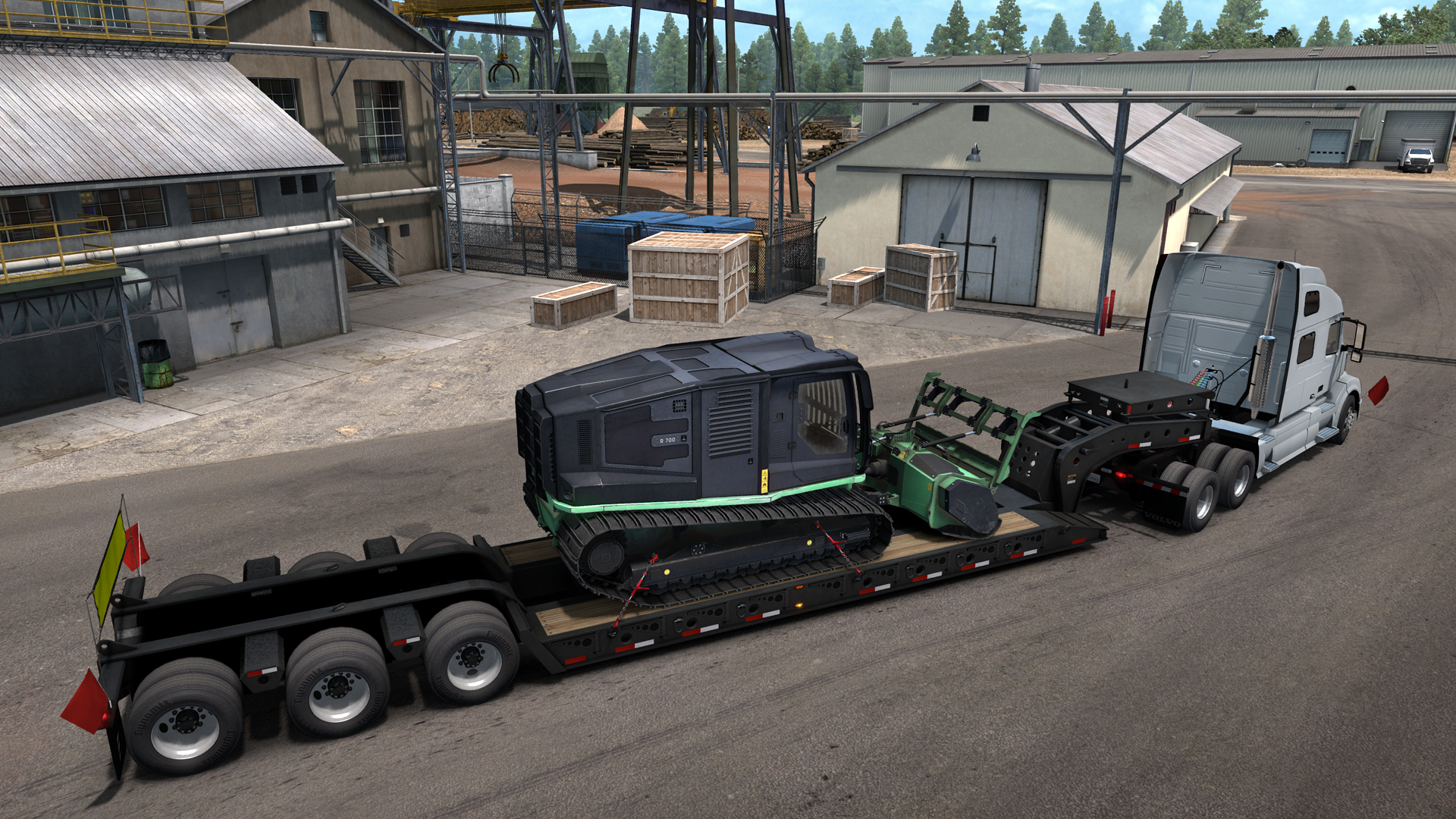 American Truck Simulator: Forest Machinery