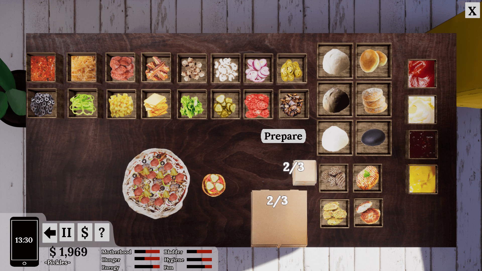 Mompreneur: Pizza Cooking Life Sim
