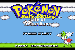 Pokémon Ruby Destiny: Life of Guardians