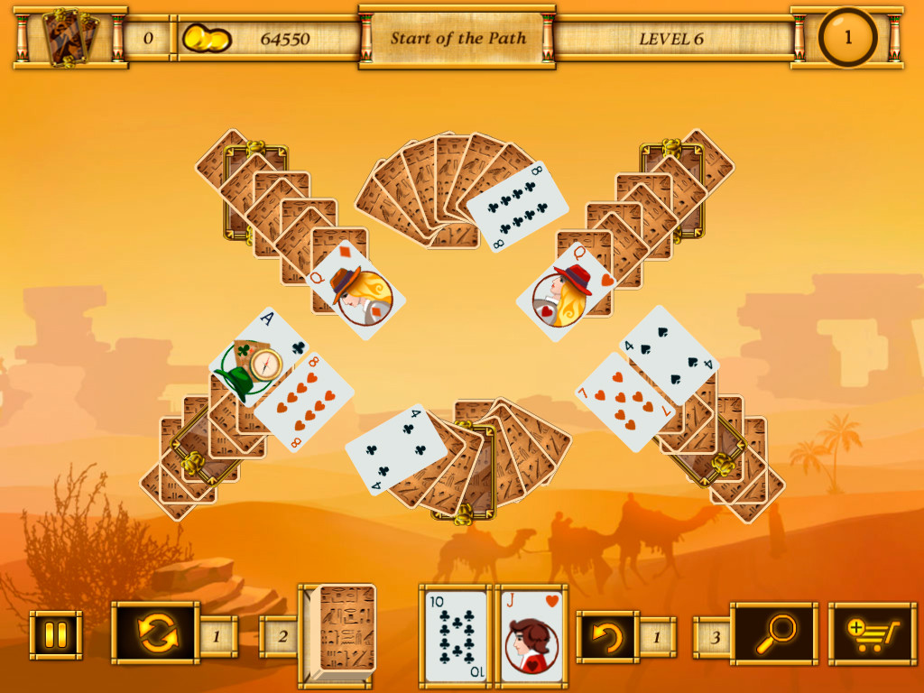 Egypt Solitaire: Match 2 Cards