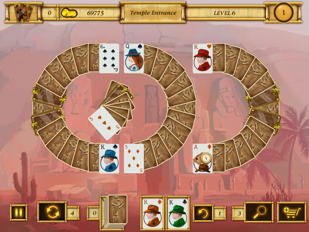 Egypt Solitaire: Match 2 Cards