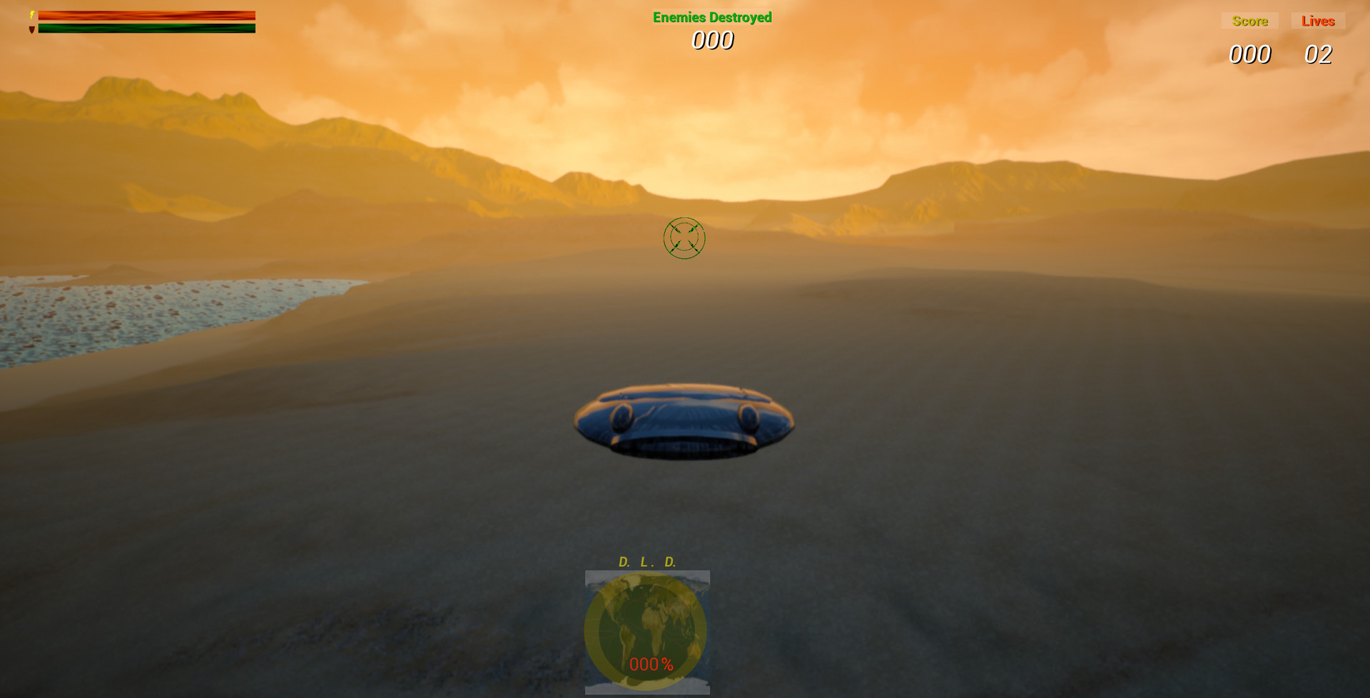 Alien Invasion 3D Part 2