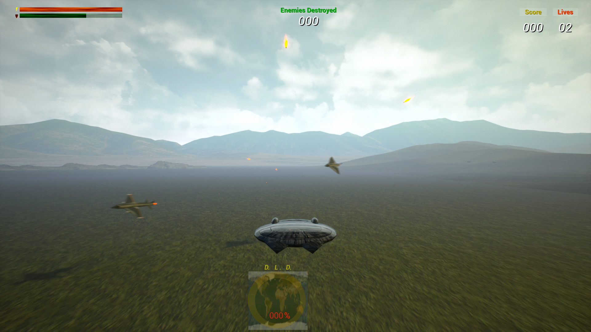 Alien Invasion 3D Part 2