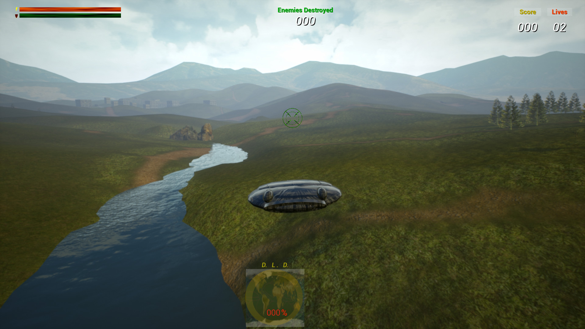 Alien Invasion 3D Part 2