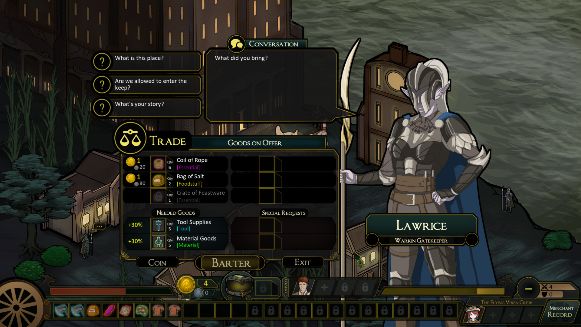 Ten Thousand Coins: The Golden Merchant