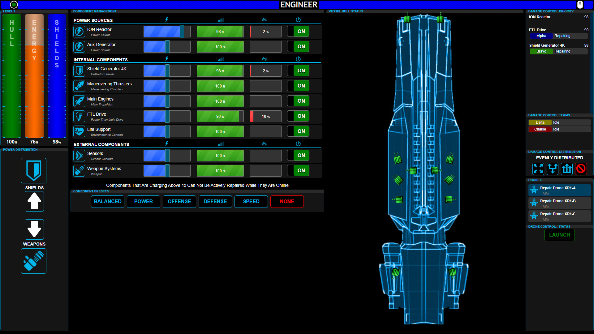 Starship Horizons Bridge Simulator