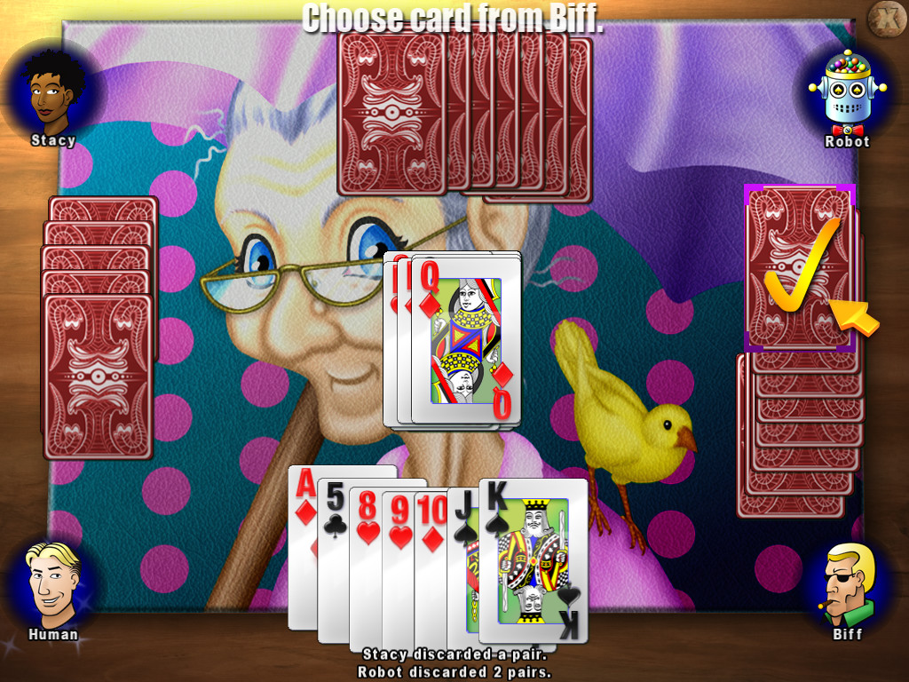 Classic Card Game Old Maid