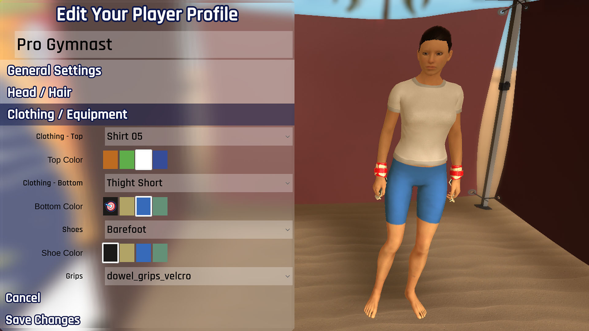 Pro Gymnast Simulator