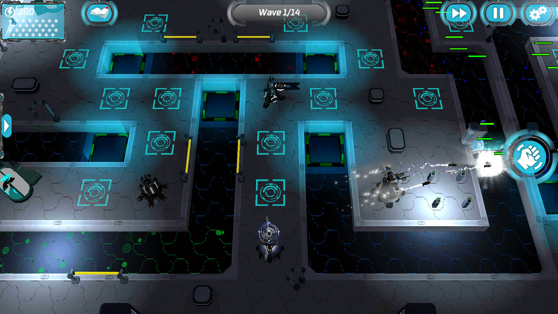 Planet Modular Tower Defense. Sci-Fi TD Strategy