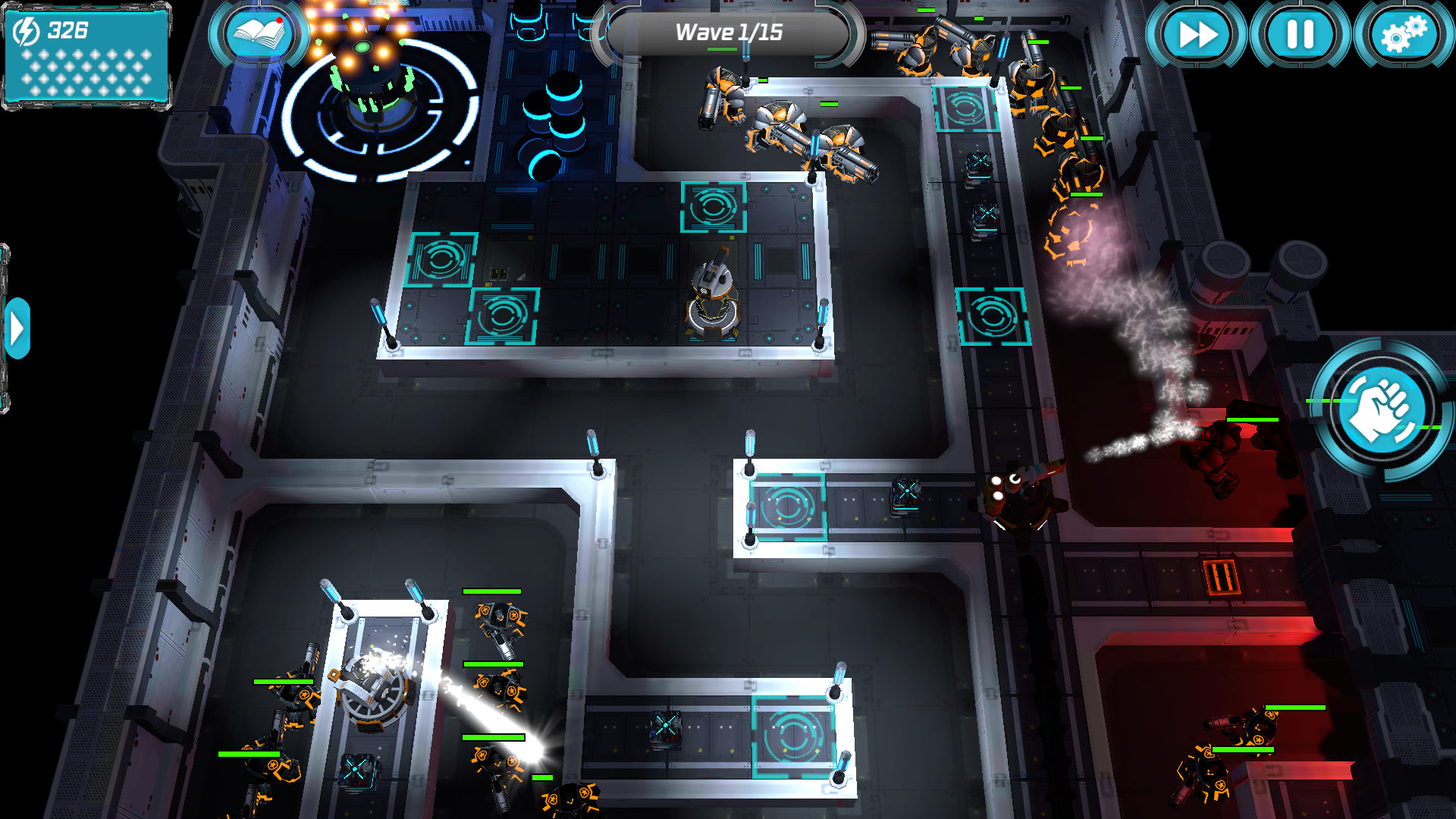 Planet Modular Tower Defense. Sci-Fi TD Strategy