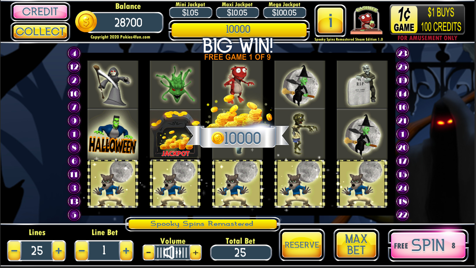 Spooky Spins: Remastered – Steam Edition
