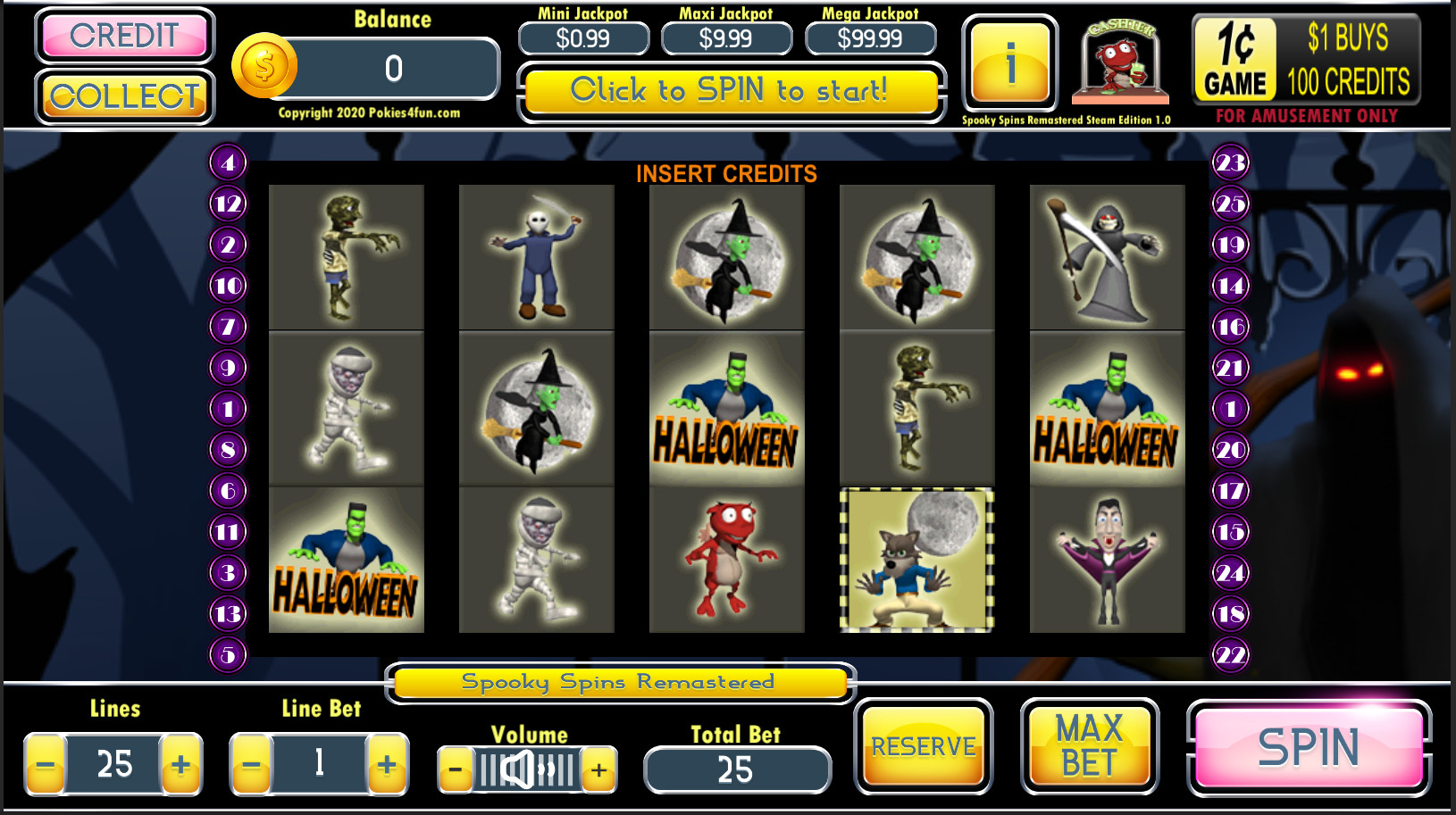 Spooky Spins: Remastered – Steam Edition
