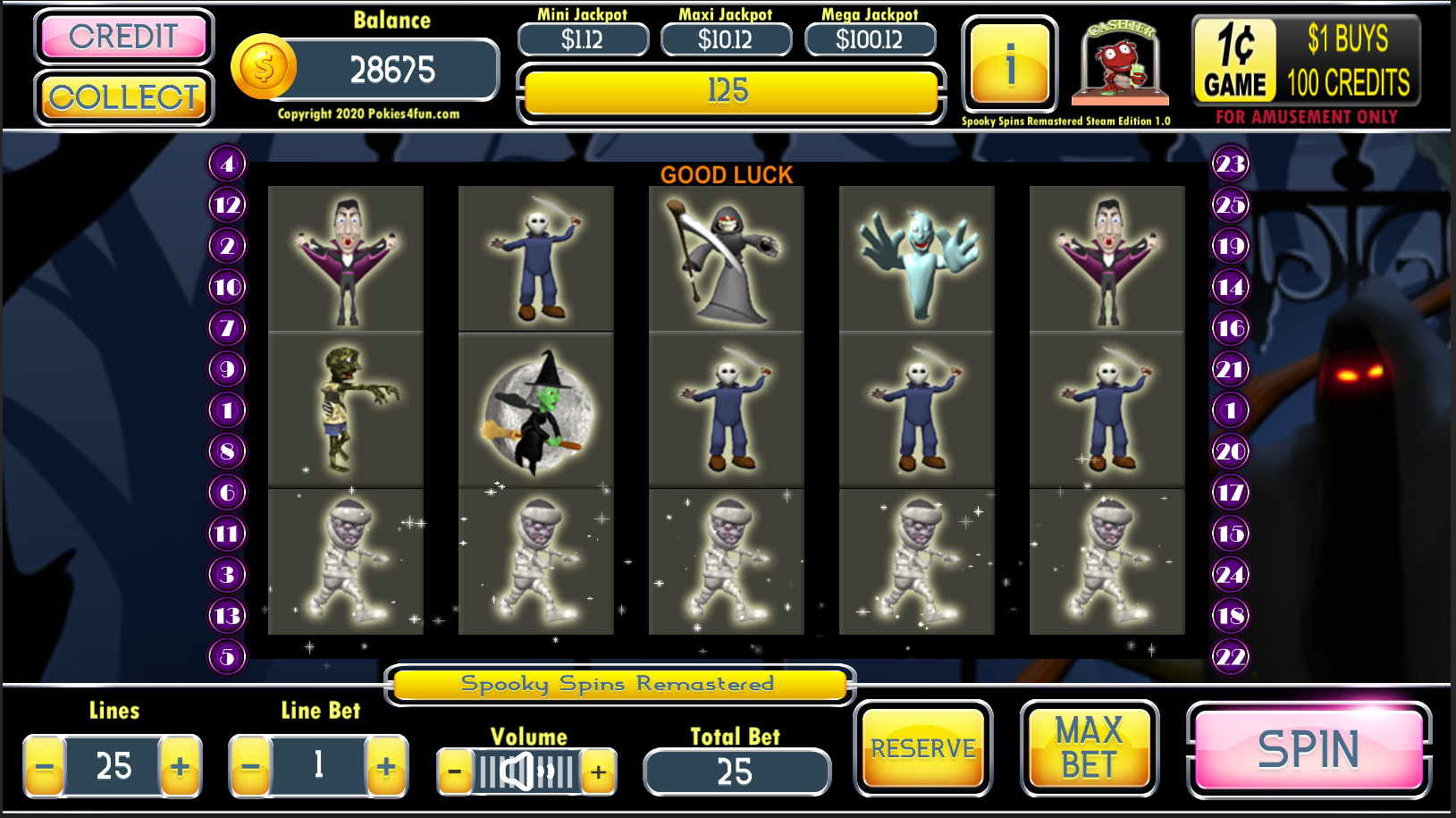 Spooky Spins: Remastered – Steam Edition