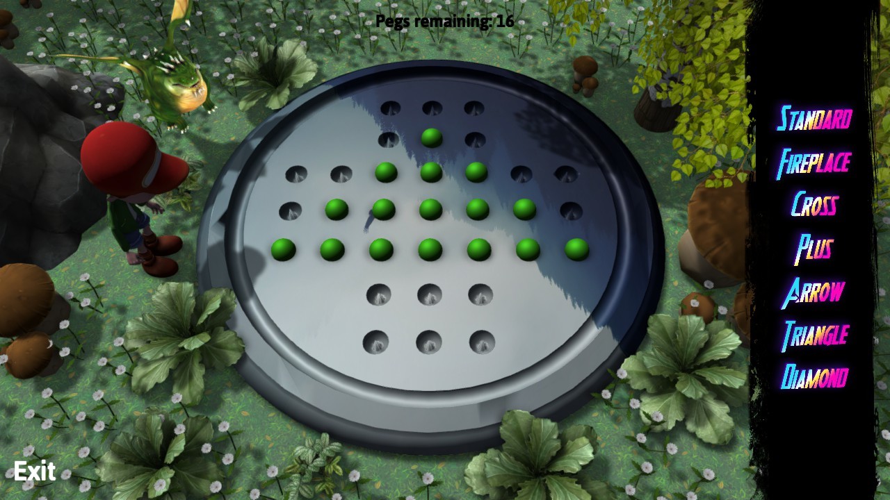 Peg Solitaire Adventure