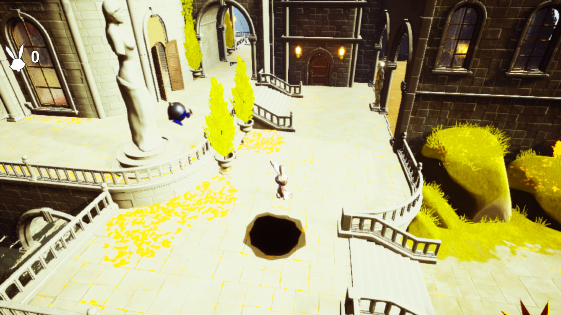 Angry Bunny 2: Lost hole