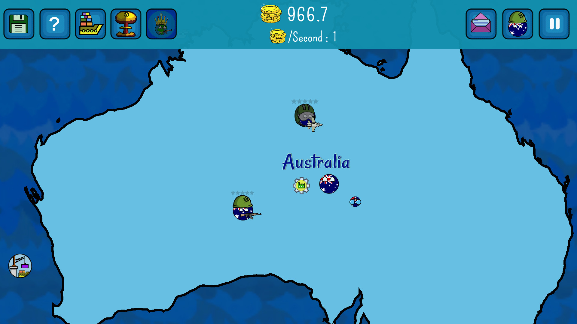 Dictators:No Peace Countryballs