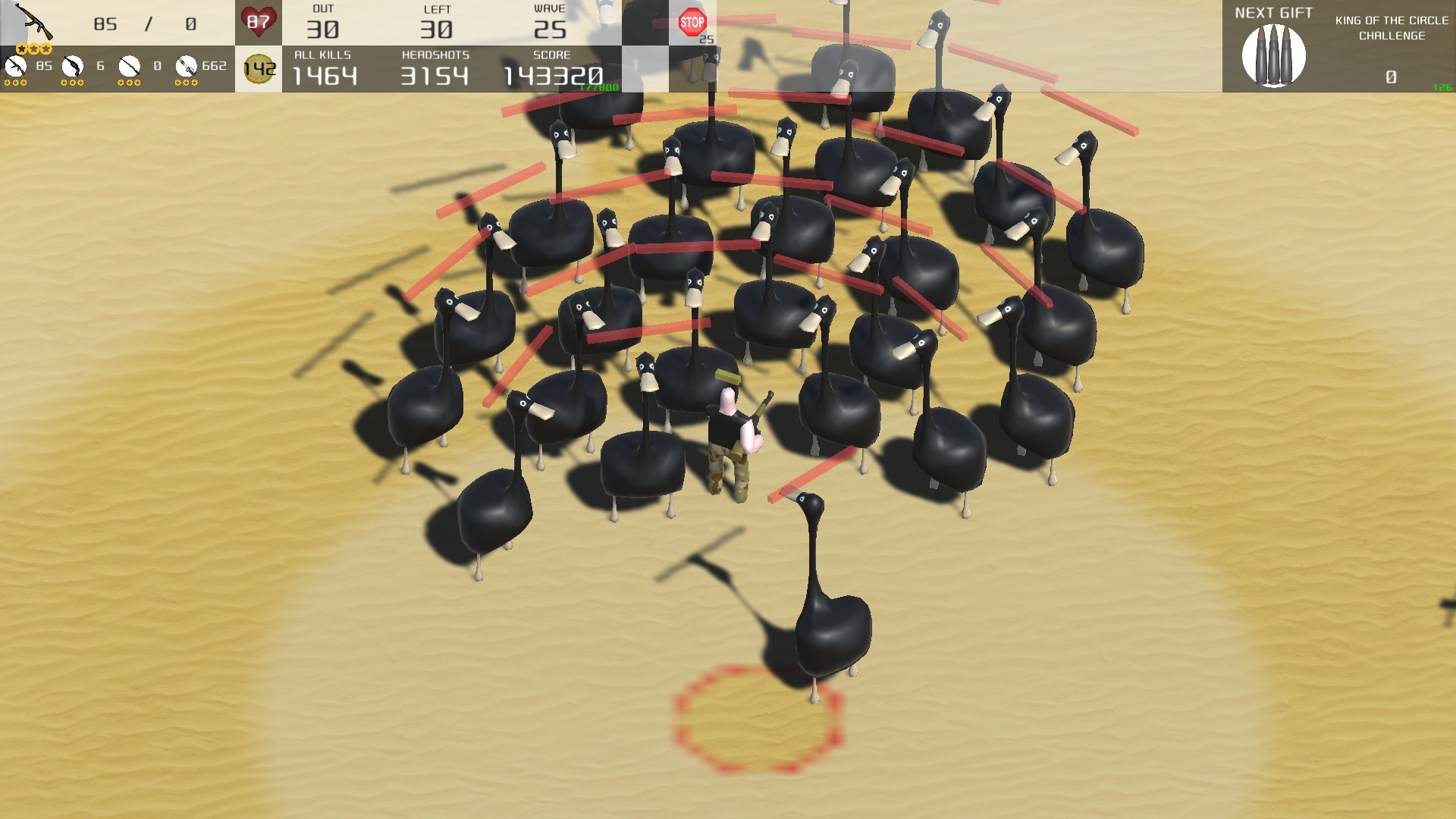 Attack of the alien thingies from lava!