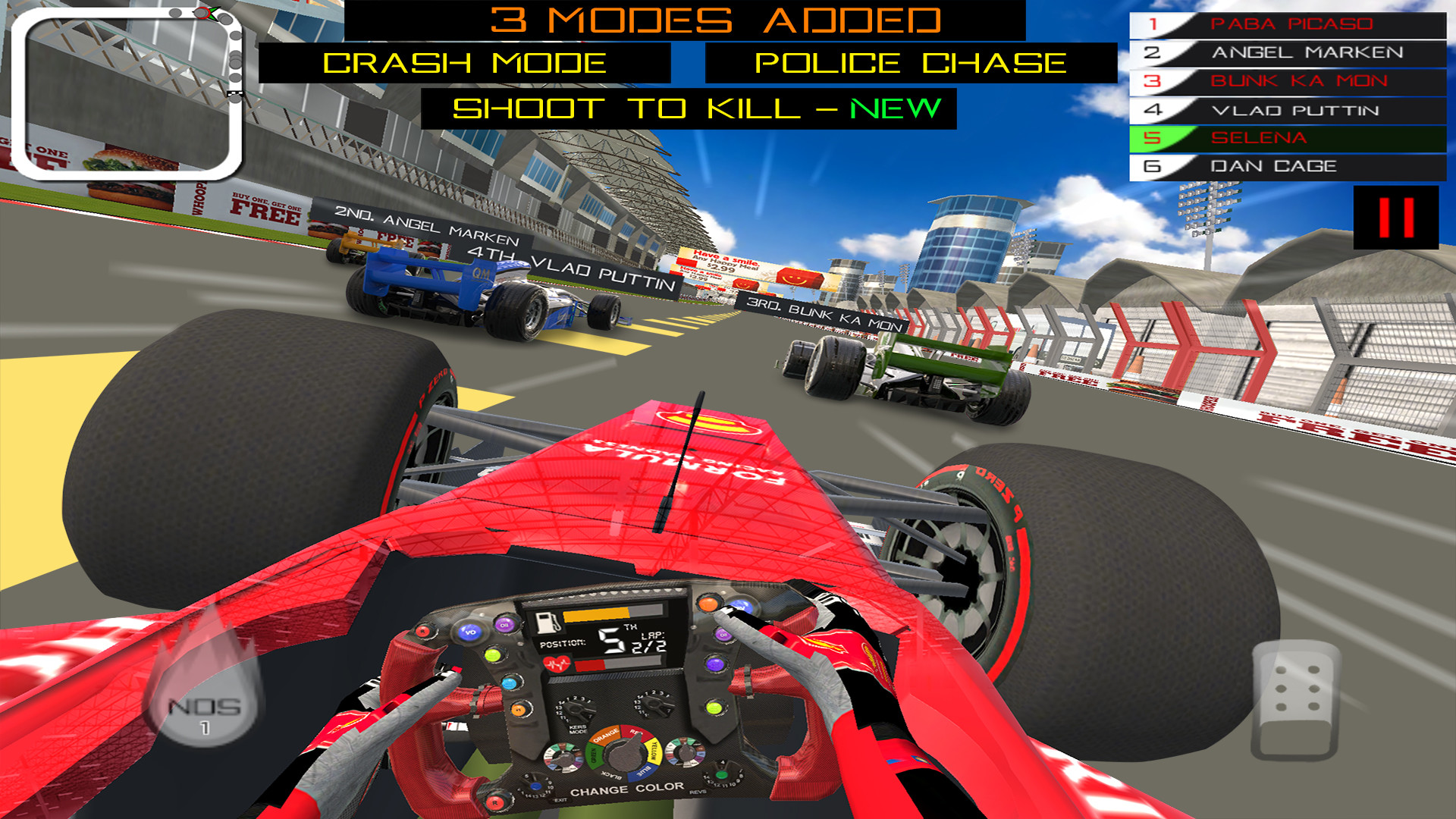 Formula Car Racing Simulator