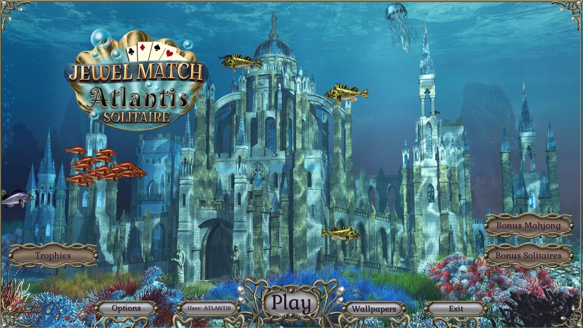 Jewel Match Atlantis Solitaire: Collector’s Edition