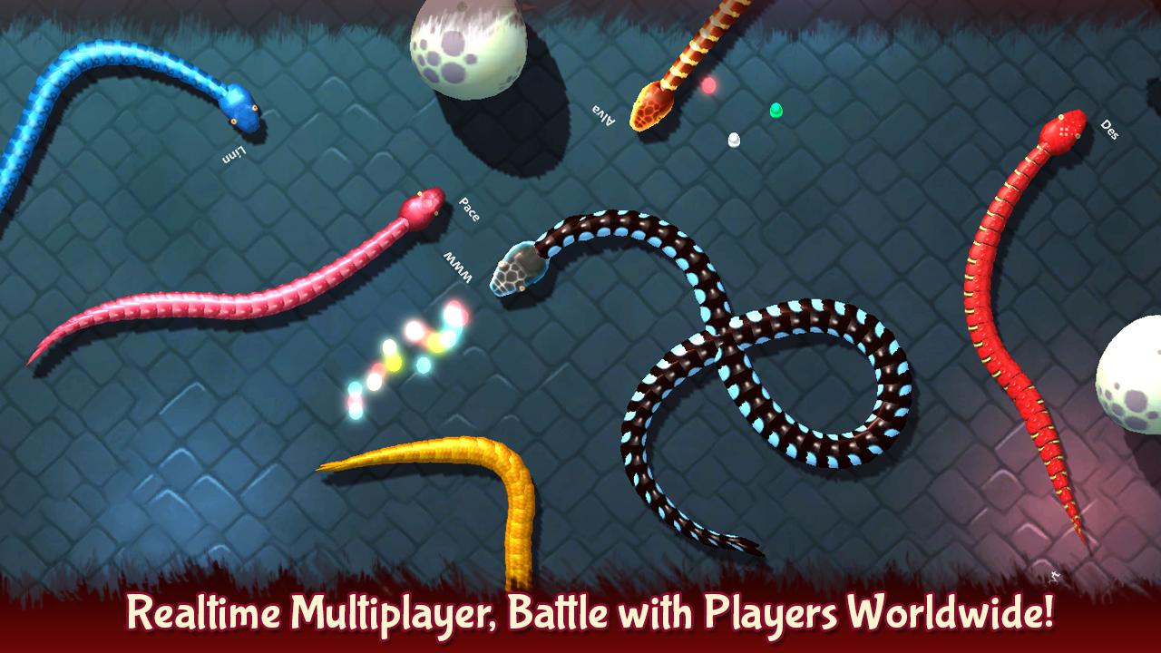 3D Snake . io