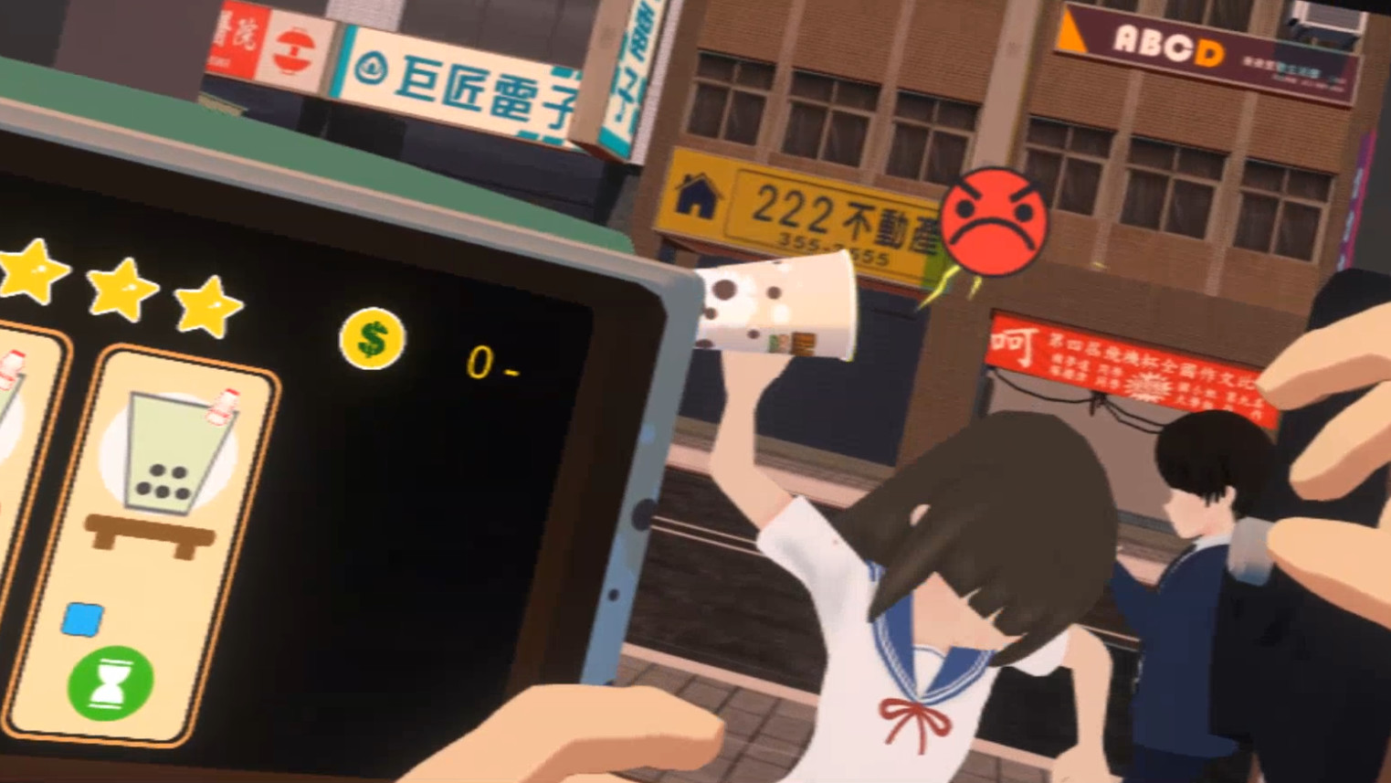 Food Girls – Bubbles’ Drink Stand VR