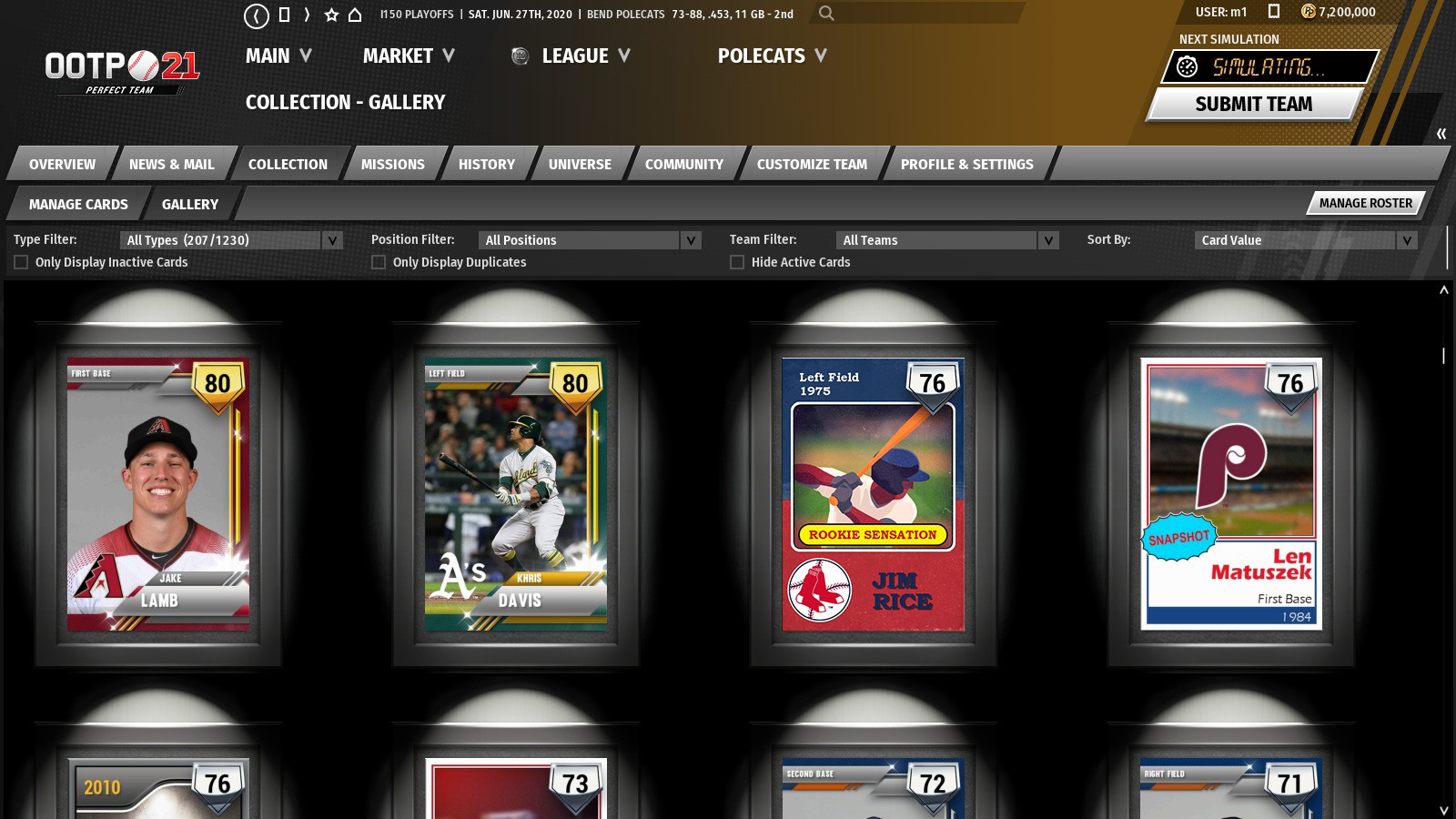 Out of the Park Baseball 21