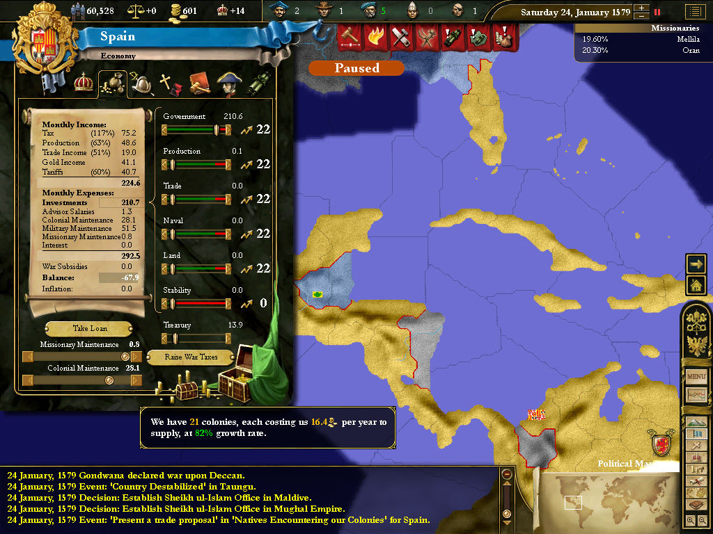 Europa Universalis III: In Nomine