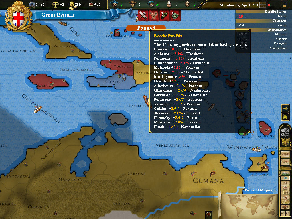 Europa Universalis III: In Nomine