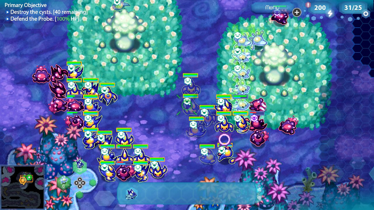 Amoeba Battle: Microscopic RTS Action