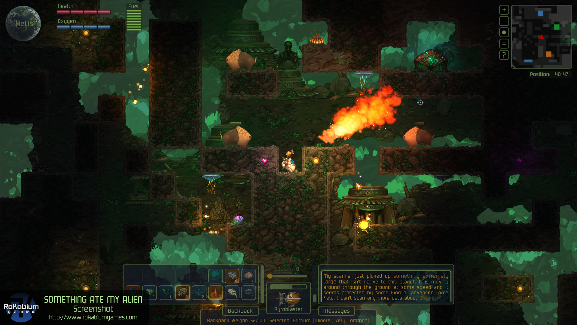 Something Ate My Alien