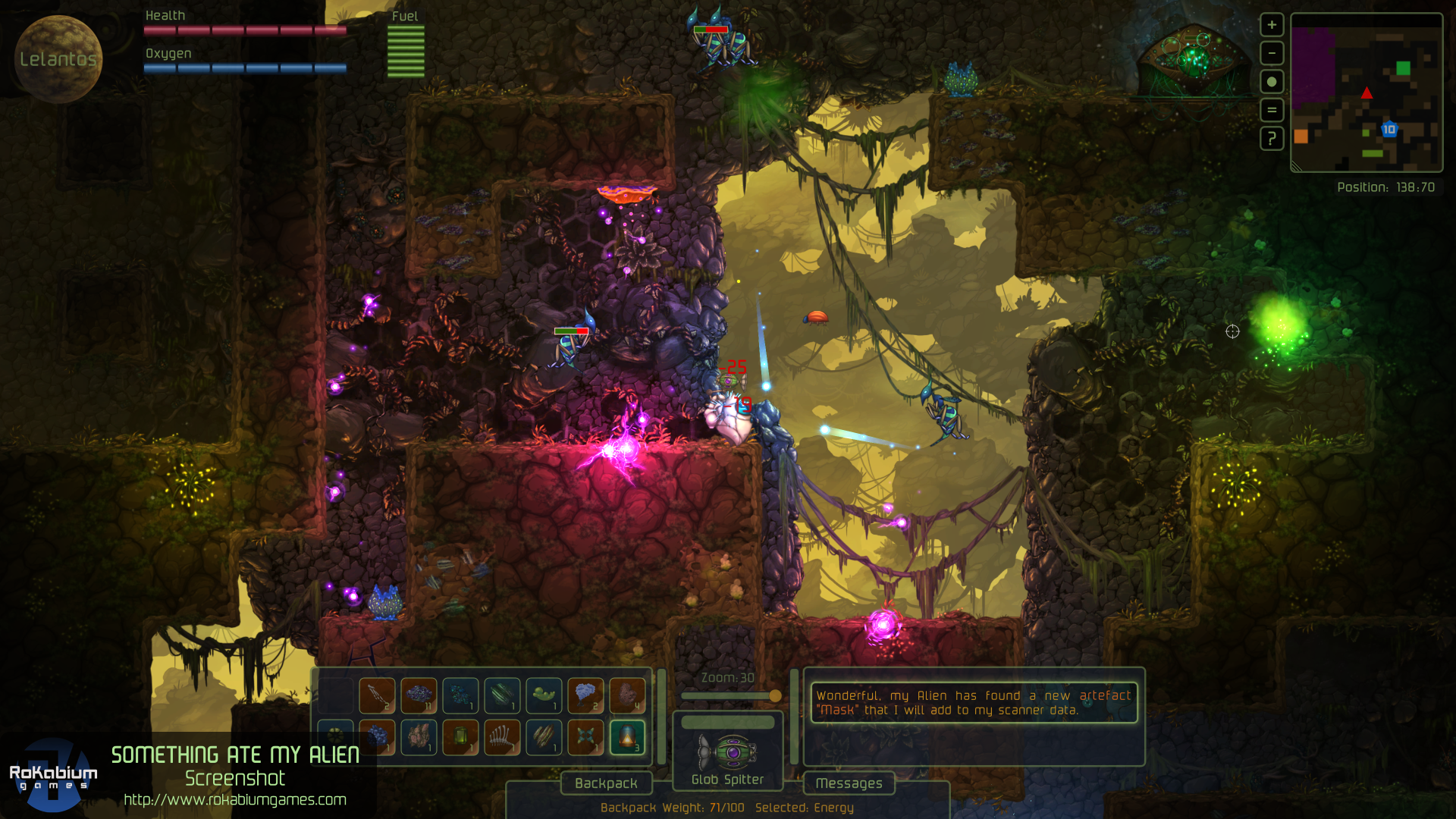 Something Ate My Alien