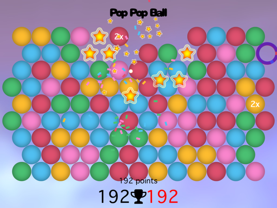 Pop Pop Ball: Popping Matching Colors Game