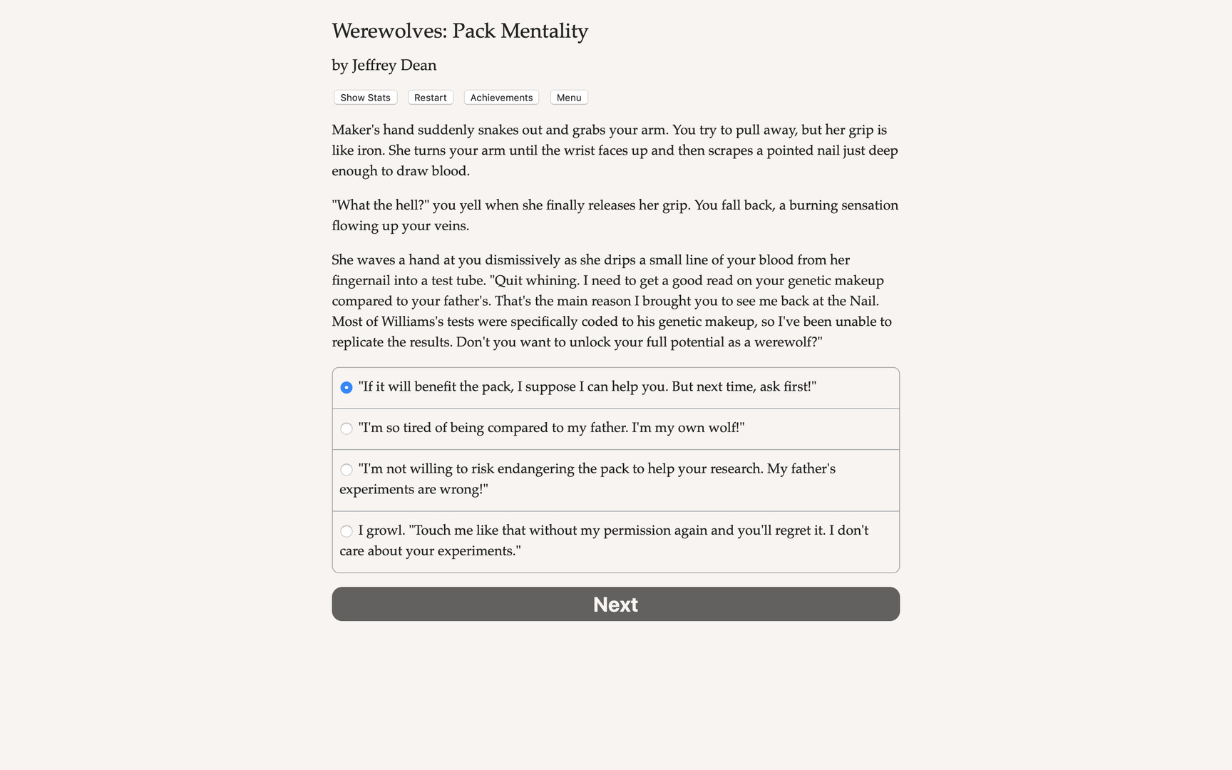 Werewolves 2: Pack Mentality