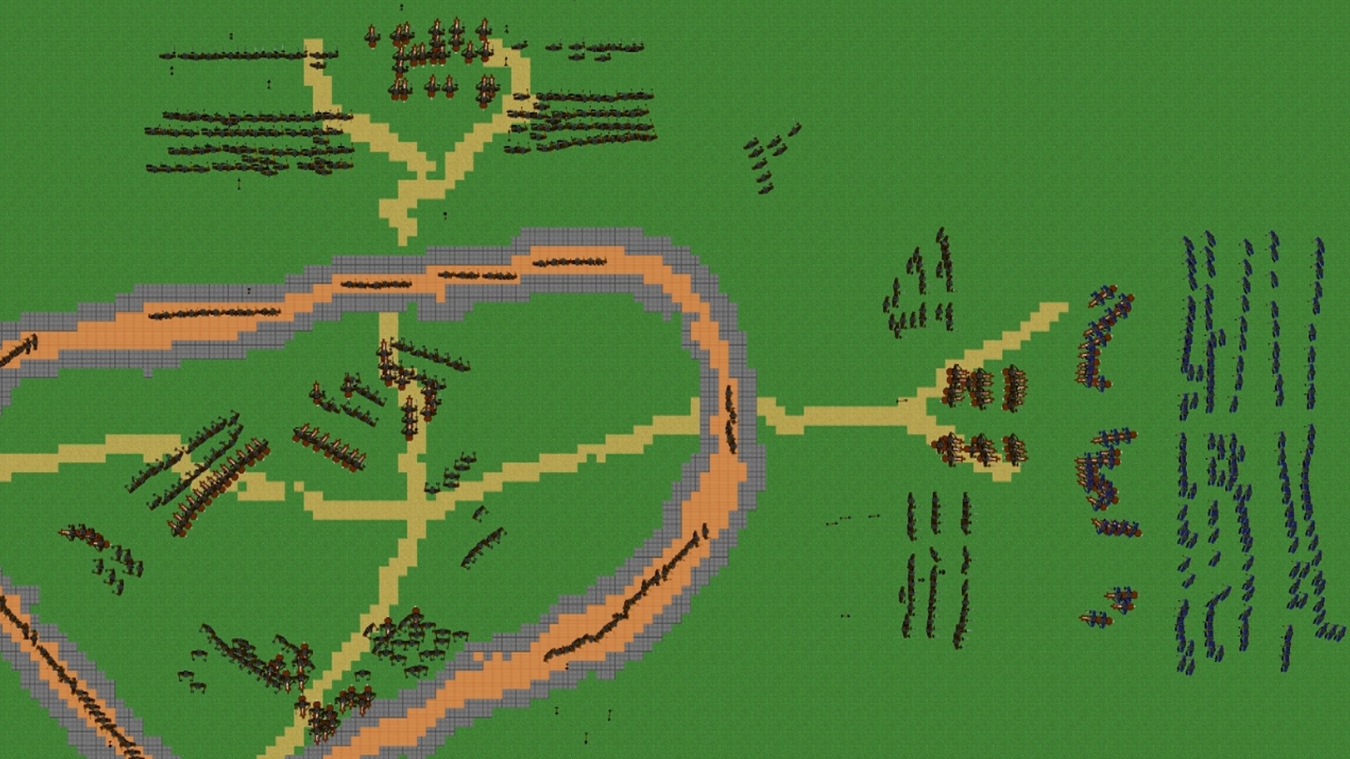 GOBS: Game of Battle Simulation